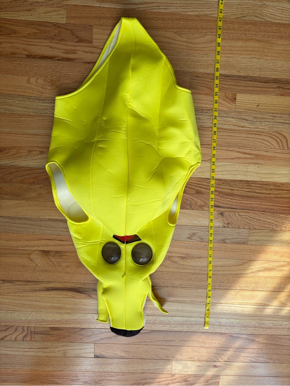 Fortnite Peely Banana Costume XL 3D Jumpsuit Halloween Cosplay Gamer - Picture 3 of 9